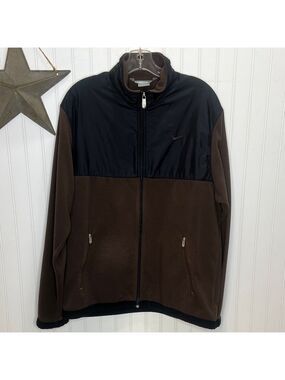 Nike Men's Two Tone Fleece Windbreaker Jacket Size Large